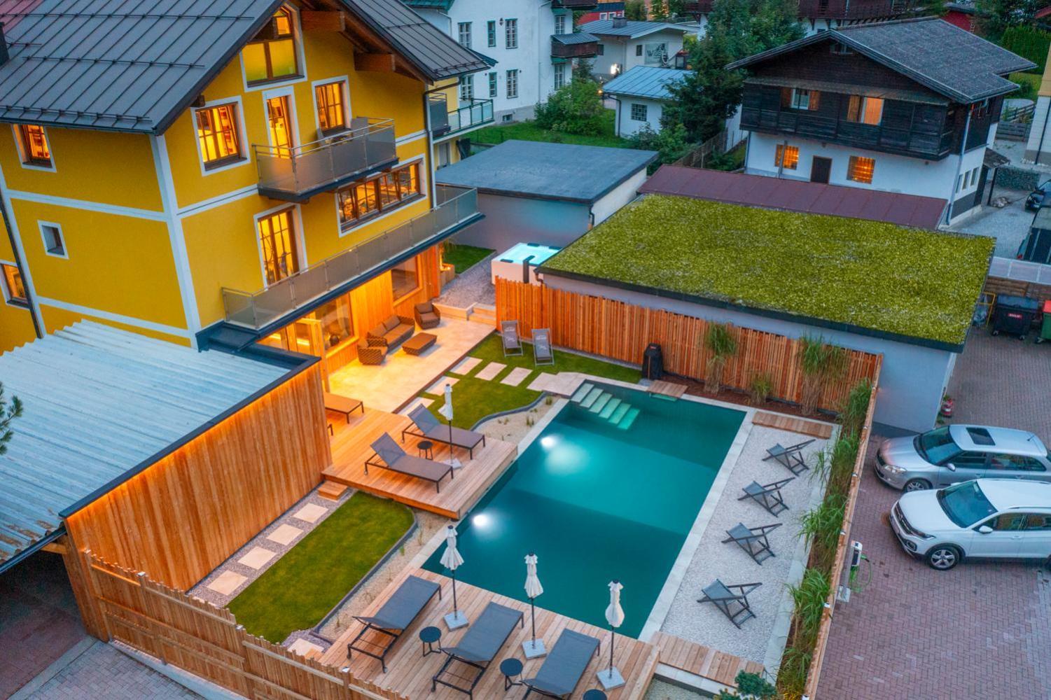 Alpinspa Zur Post Apartment - Bergbahn Von 16 Mai Bis November 2025 Inklusive บาดกัสไตน์ ภายนอก รูปภาพ