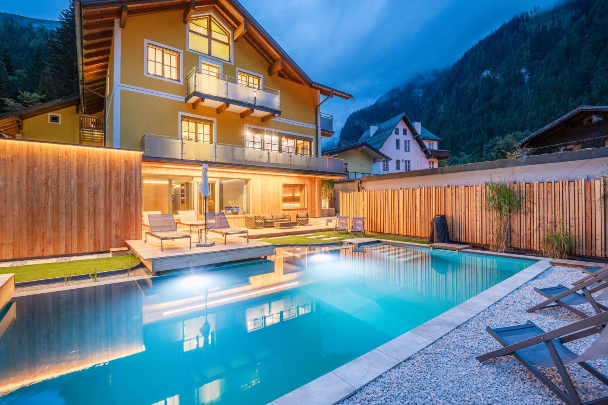 Alpinspa Zur Post Apartment - Bergbahn Von 16 Mai Bis November 2025 Inklusive บาดกัสไตน์ ภายนอก รูปภาพ